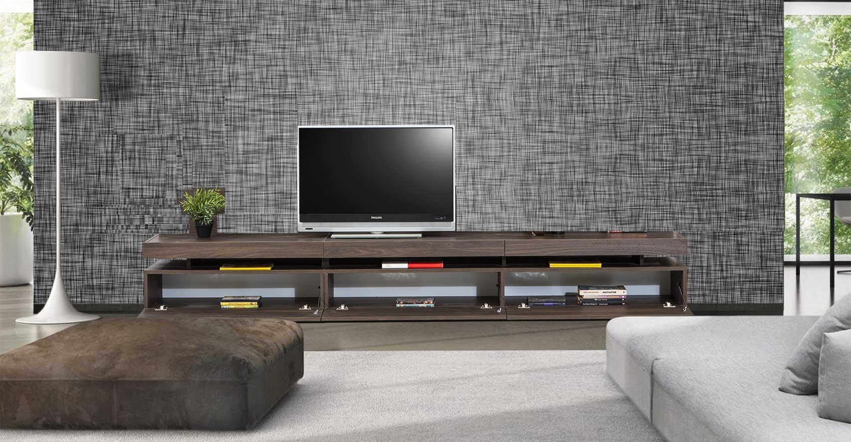 new armani iç resim New Armani TV Ünitesi - Görsel 1